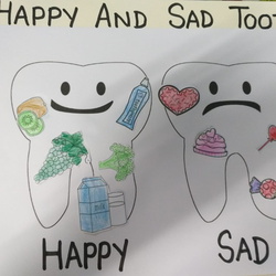 Happy and Sad Tooth # kg1 activity